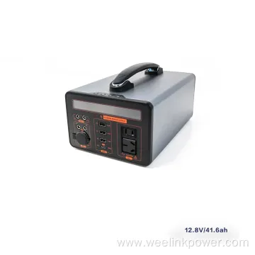 Outdoor Mobile Charging 600W 568wh Portable Power Station with USB